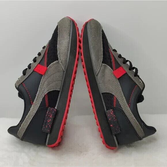 Puma Womens Black Gray Lace Up Sneaker  Sz 6.5 C READ - Picture 5 of 7